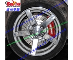英國進口AP7040大六活塞剎車套裝-AP碟盤高亮紅版