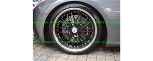 現(xiàn)代勞恩斯剎車升級(jí) 黑色AP7040大六活塞剎車套裝
